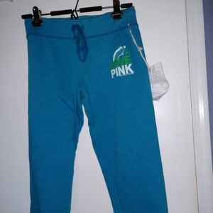 PINK Victoria's Secret cropped sweatpants, size XS